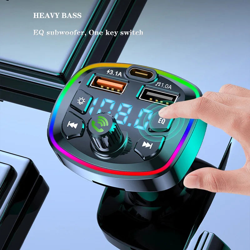 Émetteur FM Bluetooth 5.0 pour voiture.