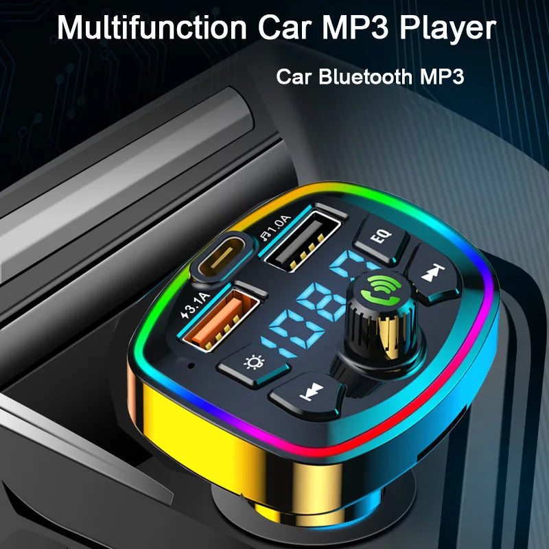 Émetteur FM Bluetooth 5.0 pour voiture.