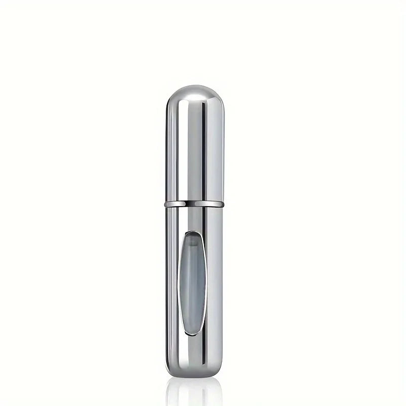 Lot de 4 vaporisateurs de parfum portables de 5 ml pour cosmétiques, mini flacons en aluminium vides et rechargeables.